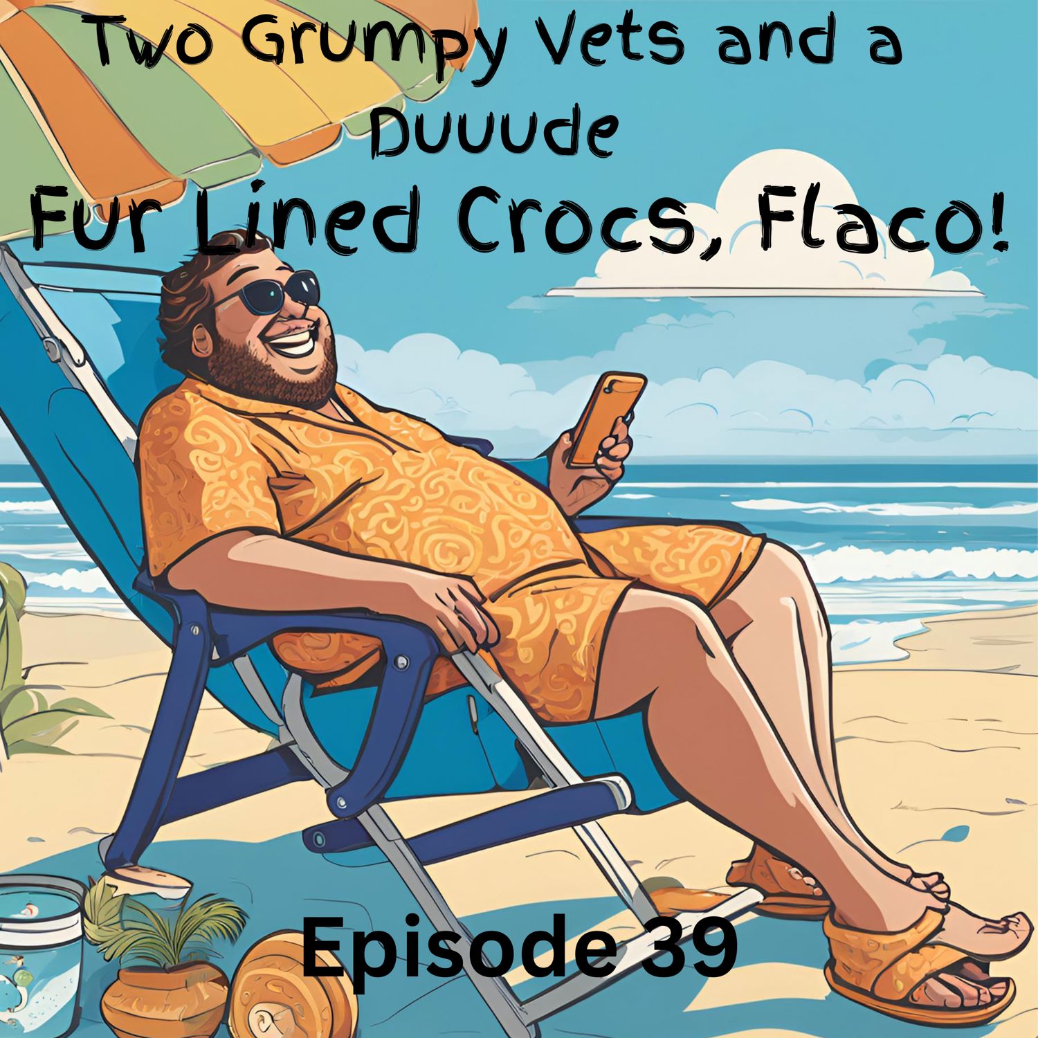 Fur Lined Crocs, Flaco!